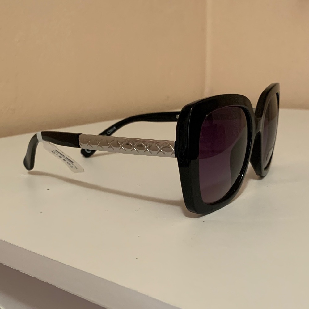 Torrid Black Square Sunglasses - Picture 5 of 7